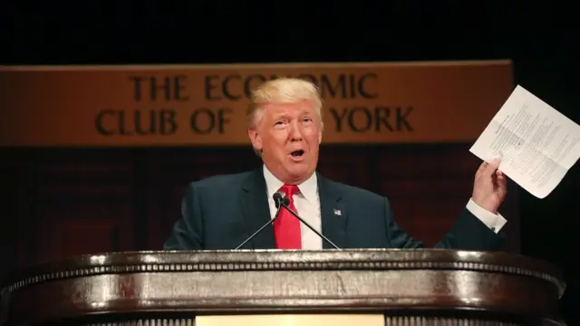 El presidente de Estados Unidos, Donald Trump.