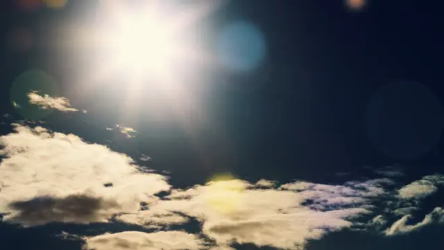 солнце и облака