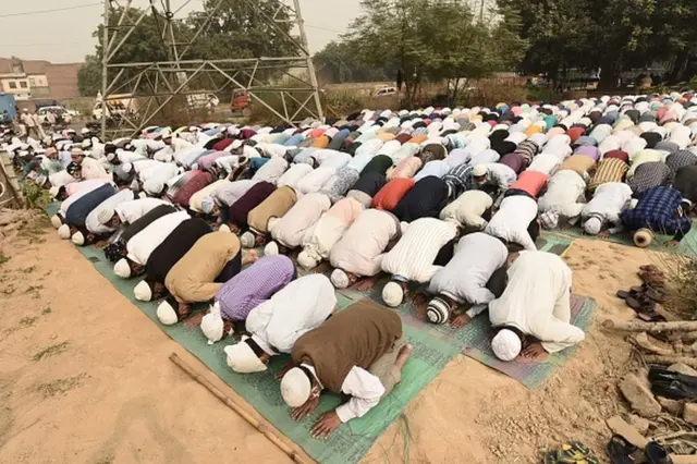 انڈیا، جمعہ، مسلمان، نماز