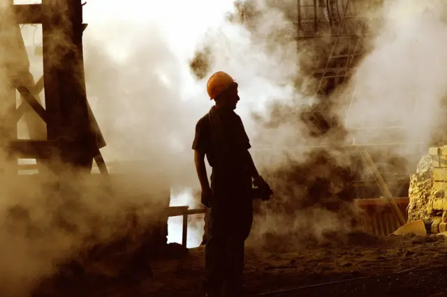 demir çelik işçisi