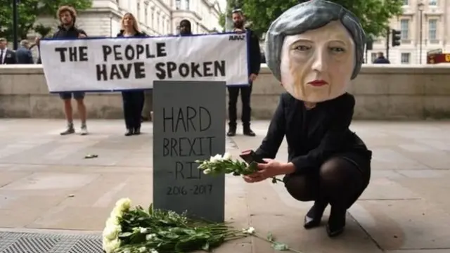 นางเทเรซา เมย์ นายกรัฐมนตรีอังกฤษ