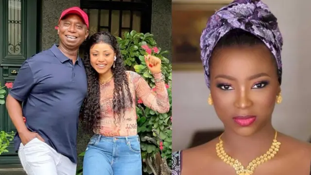 Ned Nwoko na nwunye ya bụ Regina Daniels