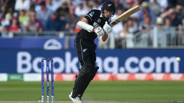 ન્યૂઝીલૅન્ડના બૅટ્સમૅનની તસવીર