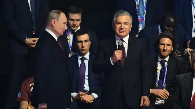 Президент Мирзиёев ва Президент Путин