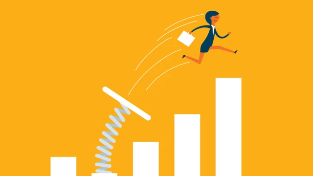 илустрација пословне жене