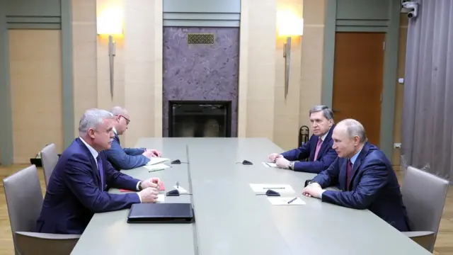 Коллектив Хавфсизлик Шартномаси Ташкилоти Бош коти ва Россия президенти учрашуви