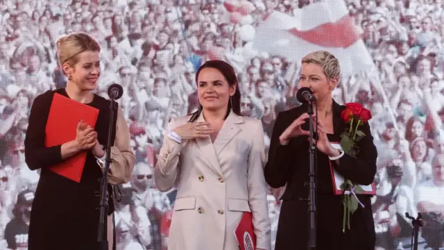 Цепкало і Тихановська