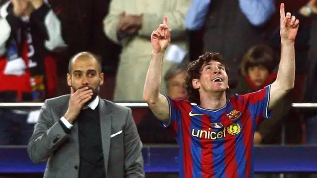 Messi y Pep
