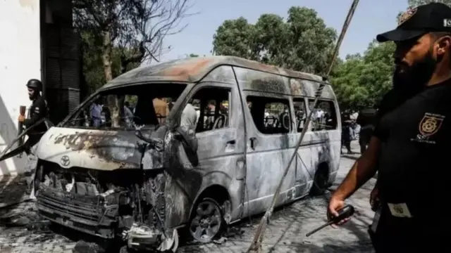 کراچی یونیورسٹی میں خود کش دھماکے کا واقعہ