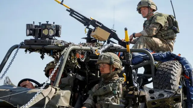 قوات بريطانية في مقدونيا