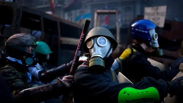 Головні сутички на Майдані почалися у січні 2014 року