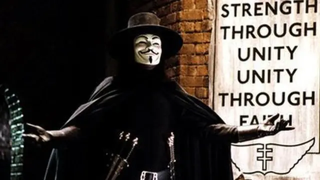 Still from the film V for Vendetta