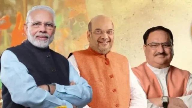 ਮੋਦੀ, ਸ਼ਾਹ ਤੇ ਨੱਢਾ ਦਾ ਪੋਸਟਰ