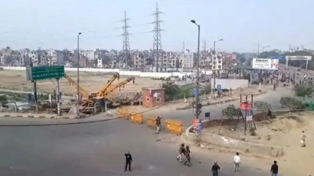 दिल्ली, हिंसाचार