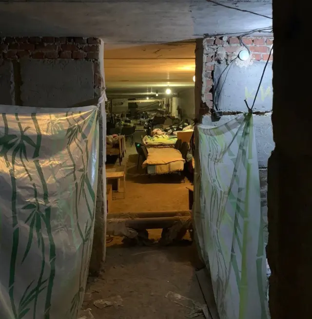 Vue intérieure du sous-sol