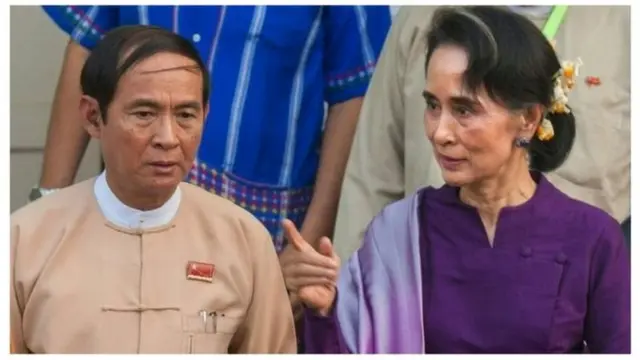 ဒေါ်အောင်ဆန်းစုကြည်နဲ့ သမ္မတ