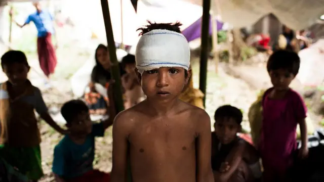 Rohingyalı çocuklar