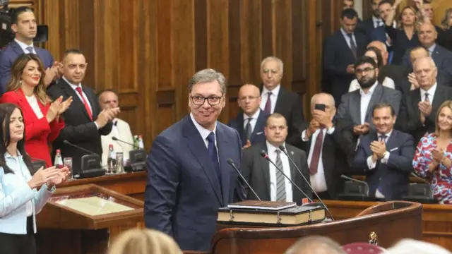 Aleksandar Vučić, ianauguracija, položio zakletvu