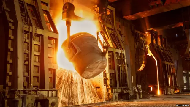 चीन ने 2020 में सौ करोड़ टन से अधिक स्टील का उत्पादन किया जबकि 90 के दशक में ये आंकड़ा महज 10 करोड़ टन था.