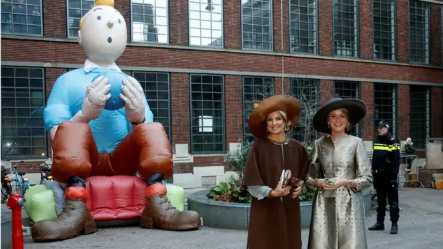 Королева Голландии Максима и королева Бельгии Матильда