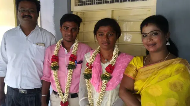 திருநங்கை மணமகள் திருநம்பி மணமகன்