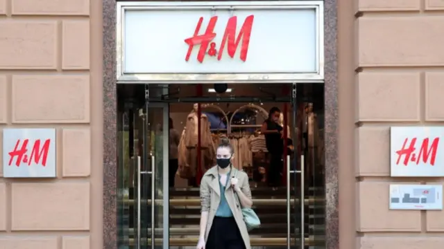 Loja da H&M na Rússia