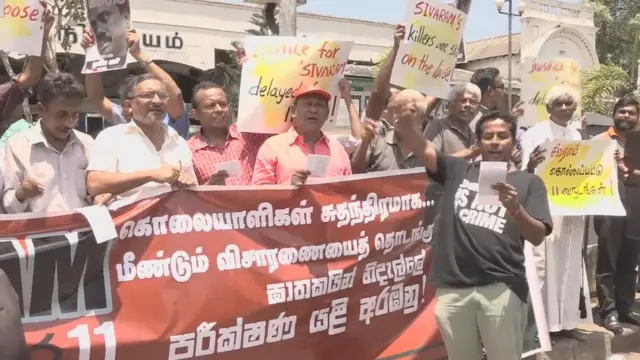 Sivaram protest