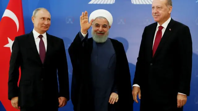 Putin, Rouhani dan Tayyip