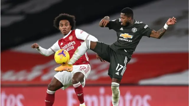 Arsenal vs Manchester United