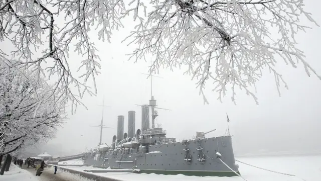 Петербург в снегу