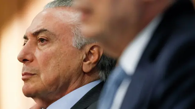 O presidente Michel Temer