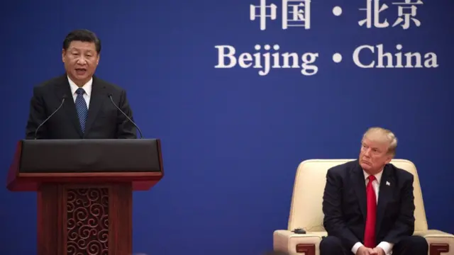 Trump na Xi nke China
