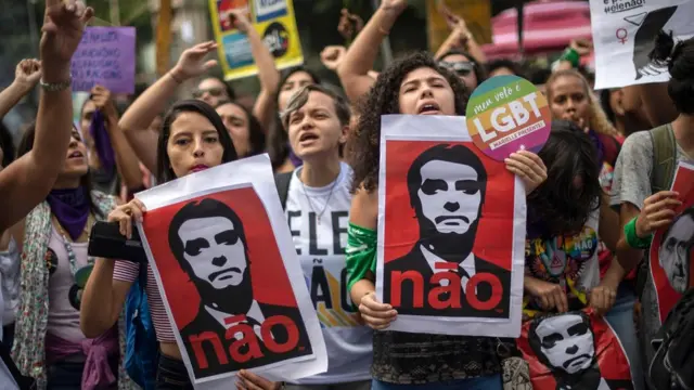 Protestos contra Bolsonaro