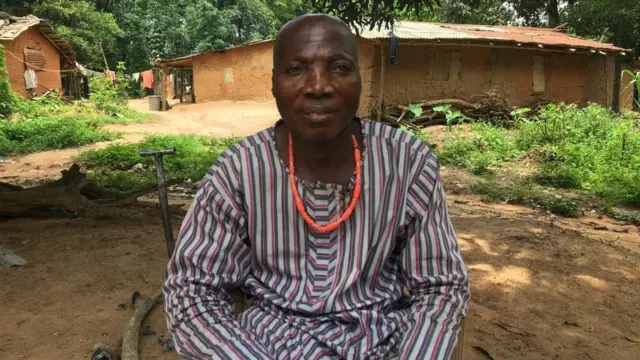 Igwe John Nomeh, aka na-achịkọta Gabon Camp Enugwu