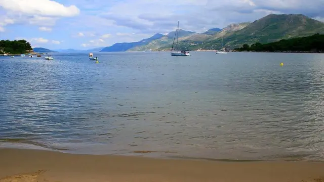 إحدى المدن الساحلية في كرواتيا