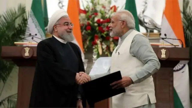 حسن روحانی اور نریندر مودی