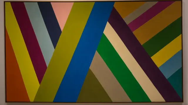 لوحة تنتمي لتيار الفن المعاصر معروضة بمتحف مونتريال للفنون الجميلة