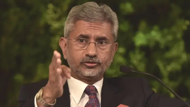 இந்திய வெளியுறவுத்துறை அமைச்சர் ஜெய்சங்கர்