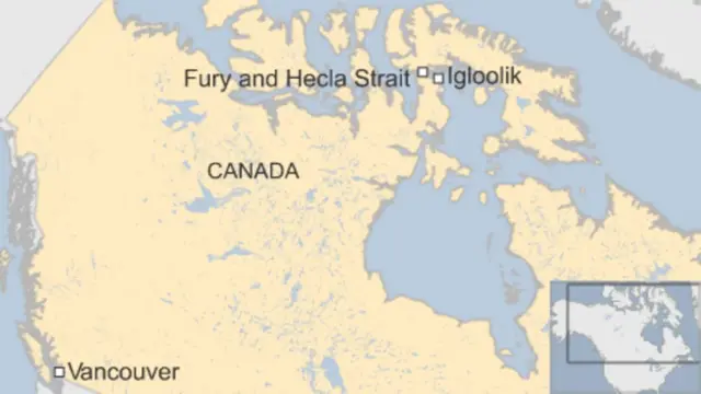 Eneo la Arctic lenye kelele