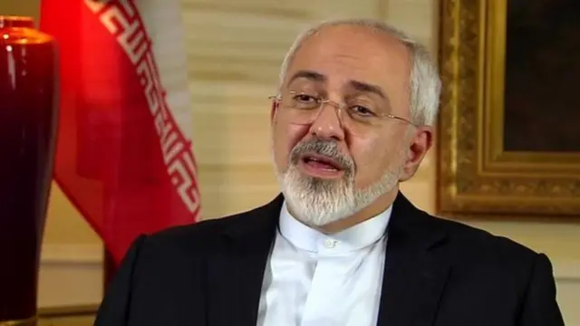 waziri wa maswala ya kigeni nchini Iran Javad Zarif