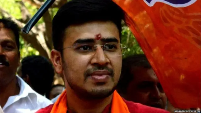 बीजेपी नेता तेजस्वी सूर्या