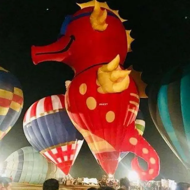 బెలూన్లను ఎగురవేసేందుకు 13 దేశాల బృందాలు అరకు వచ్చాయి.