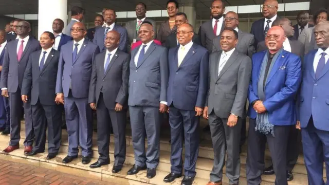 Abahgarariye u Rwanda na Uganda hamwe n'abahuza Angola na DR Congo