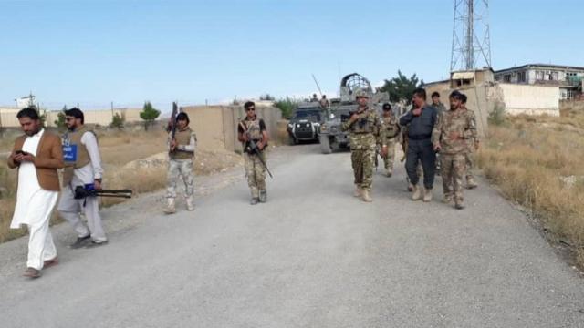 نیروهای "محافظت عامه" که هدف حمله قرارگرفته بخشی از نیروی پلیس افغانستان است