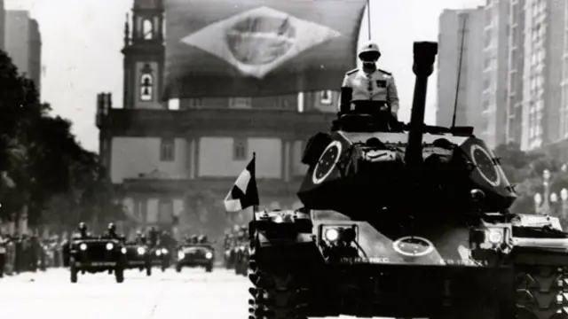 Tanques nas ruas no Brasil