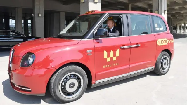 Ильхам Алиев такси