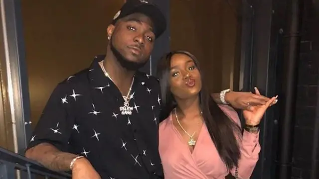 Davido and im girlfriend, Chioma
