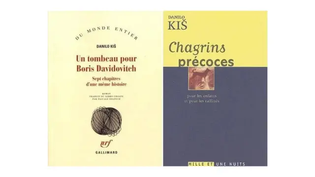 "Гробница за Бориса Давидовича" и "Рани јади" Данила Киша у француском издању