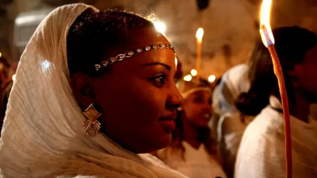 Эфиопская православная церковь - одна из шести древних церквей, представленных в Храме Гроба Господня