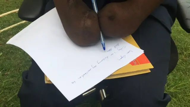 Vitalis Lanshima dey write